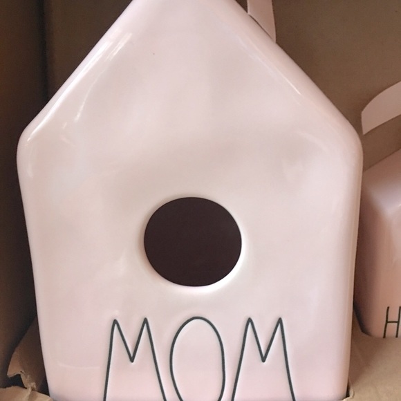 Rae Dunn Pink MOM & HATCHLING Pink Birdhouses - Picture 2 of 3